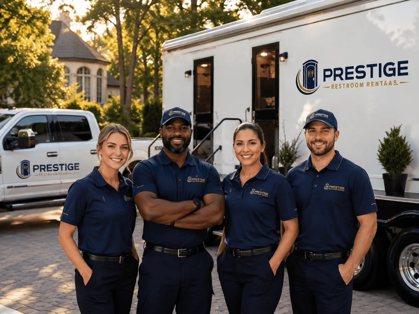 Trusted Luxury Portable Restrooms company in Mcfall, MO